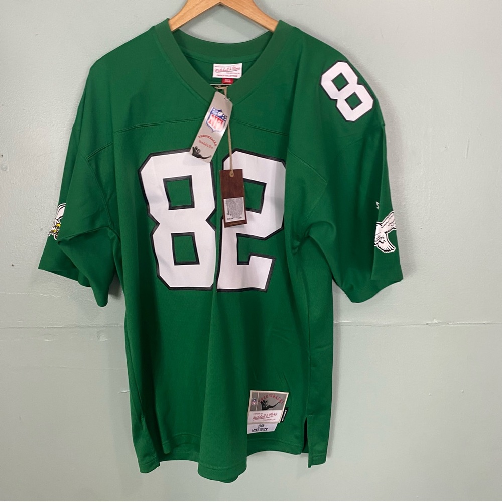 Mitchel & Ness Quick Kelly Green Philadelphia Eagles Legacy Collection XL 82